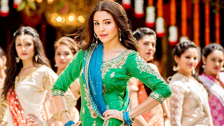 Bollywood, 2016, Sultan, Anushka Sharma, women, young women, HD wallpaper
