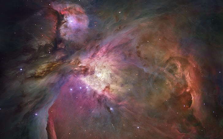 Orion Nebula Hubble Space Telescope 5K, HD wallpaper