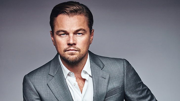model, portrait, men, Leonardo DiCaprio, suit, one person, business