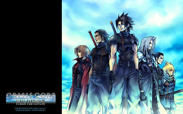 4k Crisis Core Final Fantasy VII Reunion Key Art Wallpaper In Pristine  Quality  rFFVIIRemake