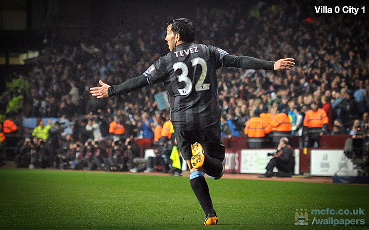 Aston Villa 0-1 Manchester City-FA Premier League .., Tevez player wallpaper, HD wallpaper