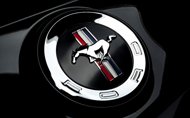 HD wallpaper: Ford Mustang Emblem, ford mustang logo, ford emblem |  Wallpaper Flare