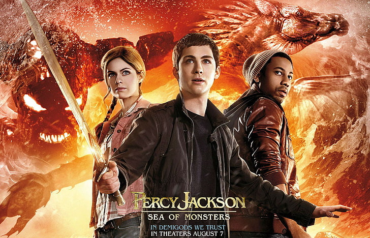 Percy Jackson: Sea Of Monsters 2013, Fercy Jackson sea of monsters graphic cover