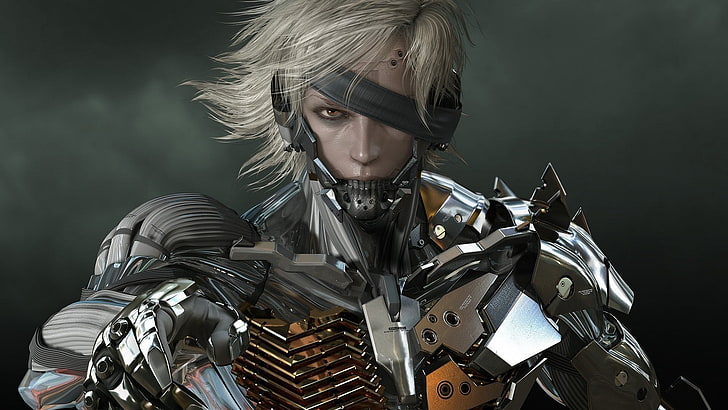 Metal Gear Revengeance digital wallpaper, Metal Gear Rising: Revengeance