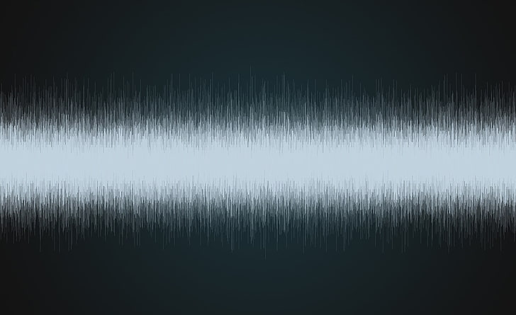 Sound Waves, hertz illustration, Music, backgrounds, no people