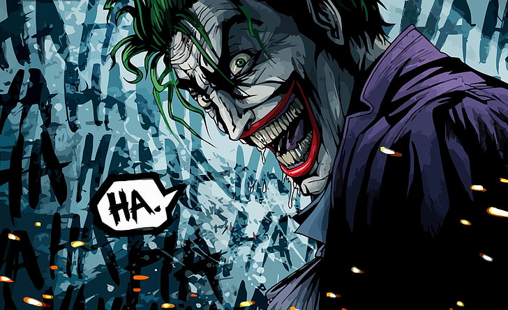 The Joker Illustration, The Joker illustration, Movies, Batman, HD wallpaper