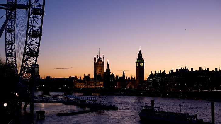 Big Ben, London, city, architecture, built structure, sky, building exterior, HD wallpaper