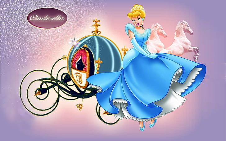 HD wallpaper: Cinderella Love Story Cartoon Hd Wallpaper For Pc Tablet And  Mobile 1920×1200 | Wallpaper Flare