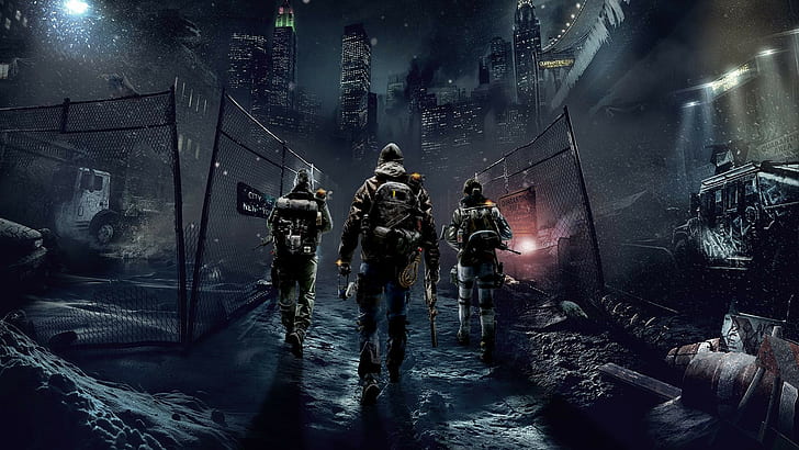 Hd Wallpaper Tom Clancy S The Division Ubisoft Entertainment New York Night Wallpaper Flare