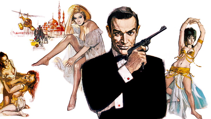 HD wallpaper: 007, bond, james, love, russia | Wallpaper Flare
