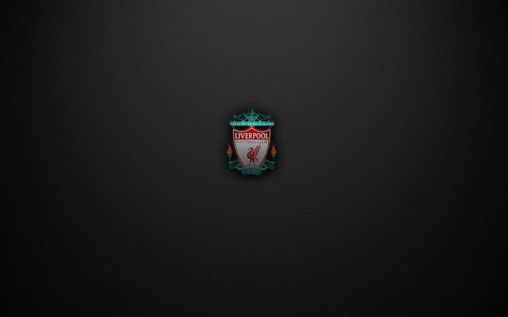 logo, Liverpool, soccer, sport, minimalism, HD wallpaper