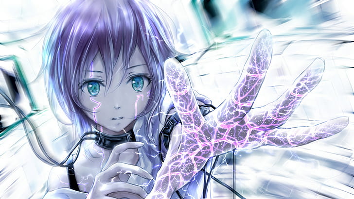 HD wallpaper: anime girls, snow, technology, cyborg, futuristic, one person  | Wallpaper Flare