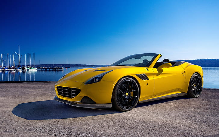 2015 Ferrari California T, super cars, sports cars, speed cars, HD wallpaper