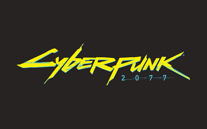The game, Logo, CD Projekt RED, Cyberpunk 2077, Video game