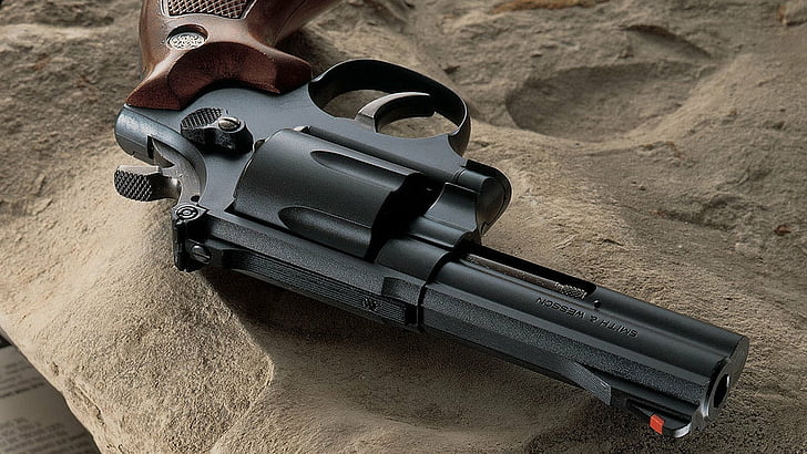 Weapons, Smith & Wesson Revolver, HD wallpaper