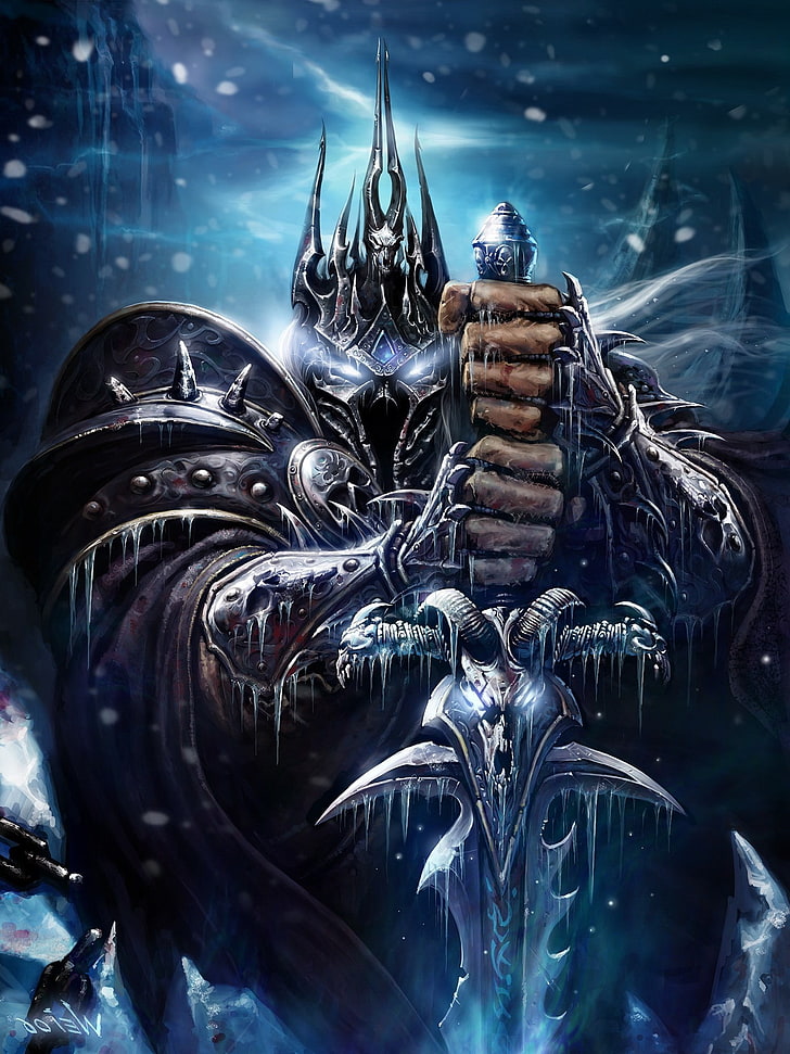 arthas, World Of Warcraft: Wrath Of The Lich King, water, animal
