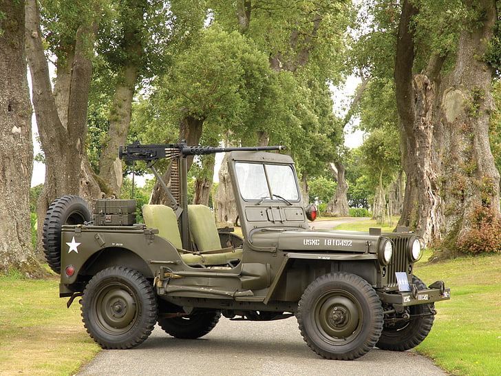 1950, jeep, m38, military, retro, truck, trucks, willys, HD wallpaper