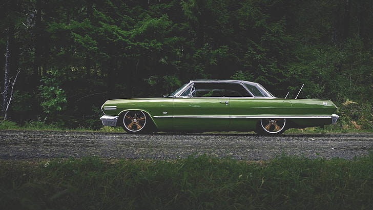 Chevrolet, impala, car, mode of transportation, plant, motor vehicle, HD wallpaper