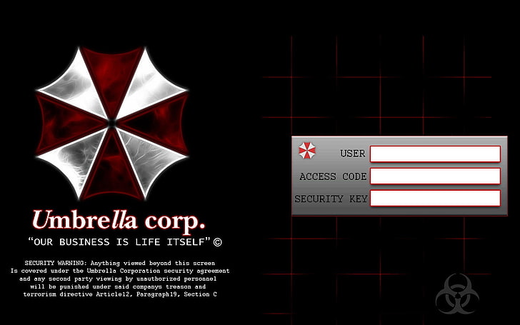 video games movies resident evil umbrella corp logos 1440x900  Entertainment Movies HD Art, HD wallpaper