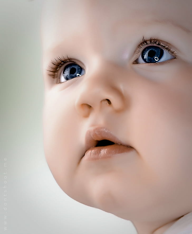 baby face, Children, Project, toddler, portrait, infant, girl, HD wallpaper