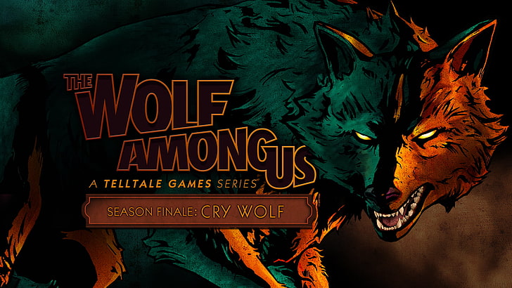 dlc, the wolf among us, Bigby, cry wolf, Episode 5, text, western script, HD wallpaper