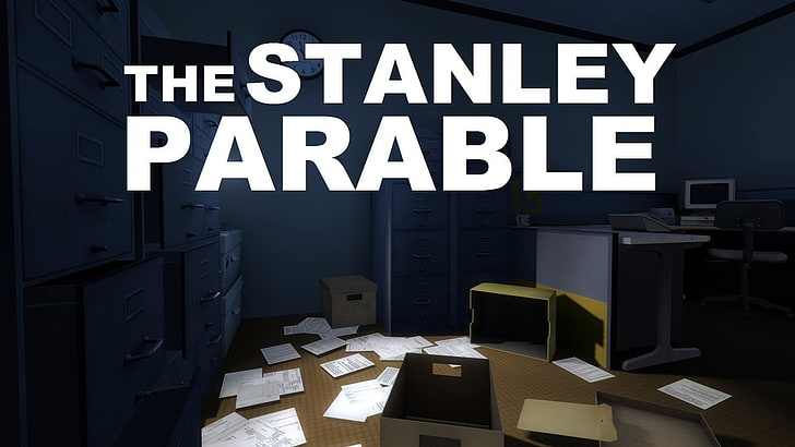 The Stanley Parable, video games, communication, text, western script
