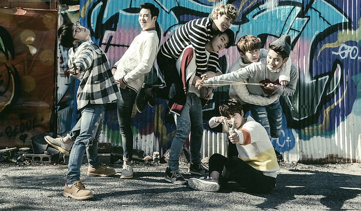 b, Blockb, Bomb, Boy Bands, Jaehyo, korean, kwon, p, Park Kyung, HD wallpaper