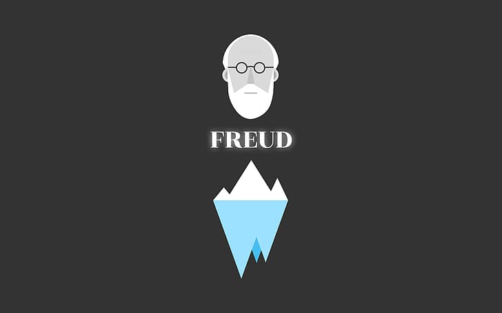 HD wallpaper: Sigmund Freud, psychological, celebrity, science, minimalism  | Wallpaper Flare