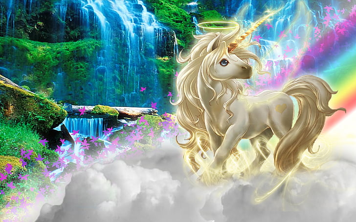 HD wallpaper: animal, horse, magical, unicorn | Wallpaper Flare