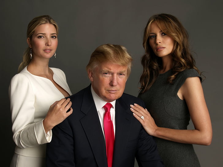 Celebrity, Donald Trump, Ivanka Trump, Melania Trump, President