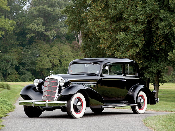 10 34722, 1934, 355 d, cadillac, coupe, fisher, luxury, retro, HD wallpaper