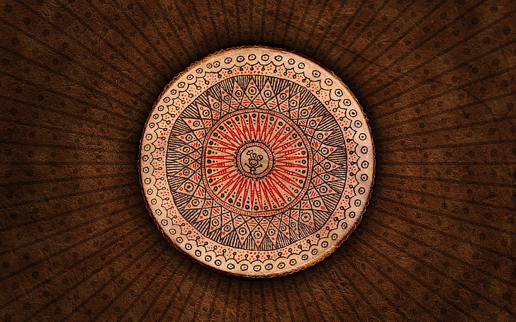 Abstract Mandala Unique Texture Use Wallpaper Print Decor Element Ramadan  Stock Illustration by ©PantherMediaSeller #500379278