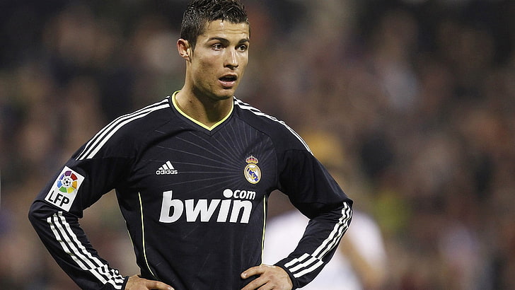Cristiano Ronaldo, soccer, Real Madrid, one person, sport, clothing, HD wallpaper