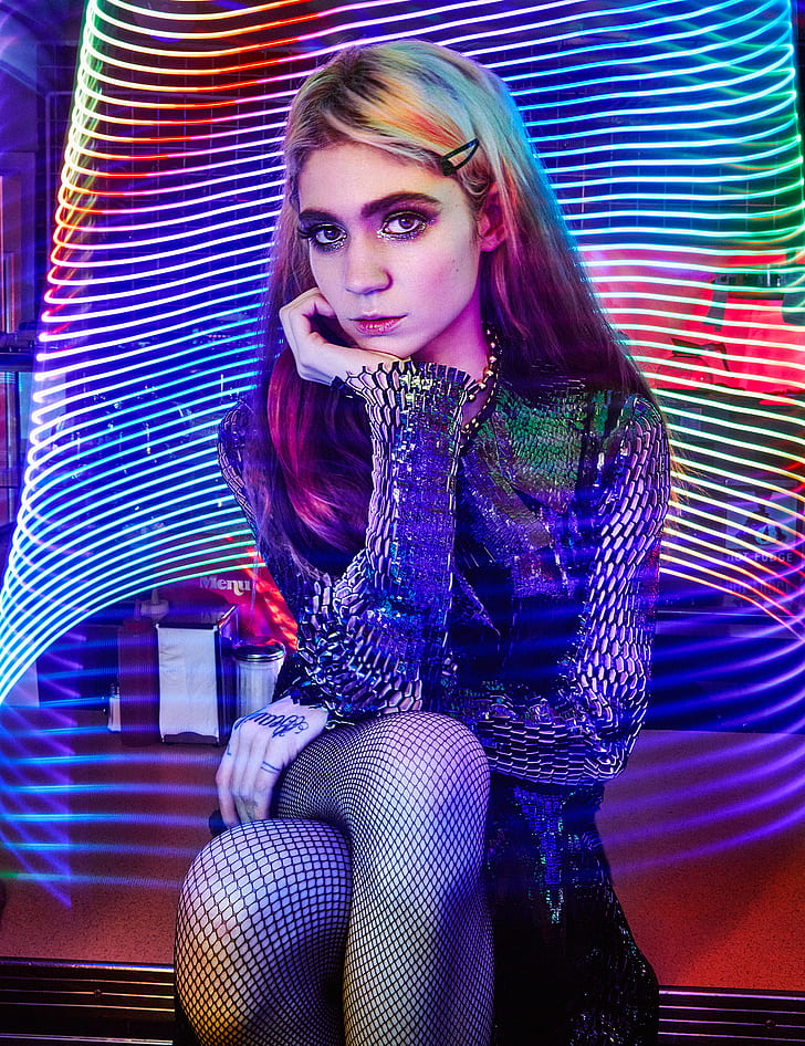 Grimes music singer woman HD phone wallpaper  Peakpx