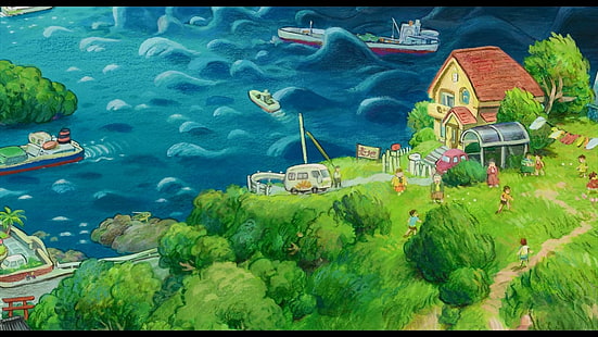 Ponyo Aesthetic Wallpapers  Top Free Ponyo Aesthetic Backgrounds   WallpaperAccess