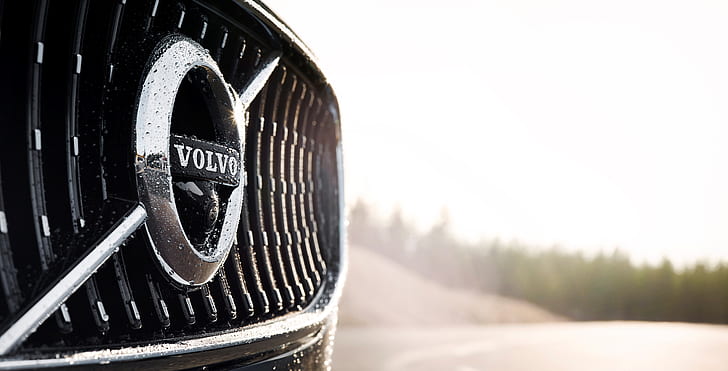 Volvo, Emblem, Car, Logo, Silver, Cross Country, 2017, V90, HD wallpaper