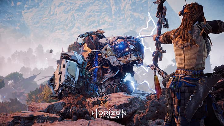 Horizon: Zero Dawn Frozen Wilds, Horizon Forbidden West, Aloy, HD wallpaper