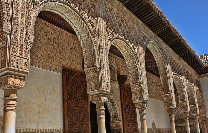 Castles, Alhambra, Granada, Spain, HD wallpaper