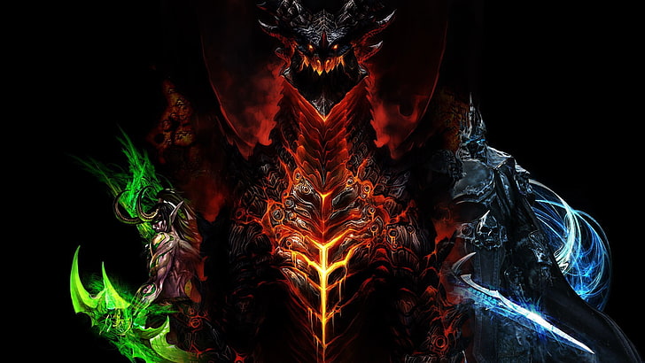 video game wallpaper, Warcraft, World of Warcraft, Deathwing