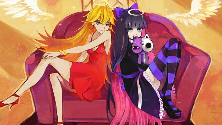 Anime, Panty & Stocking with Garterbelt, Anarchy Panty, HD wallpaper