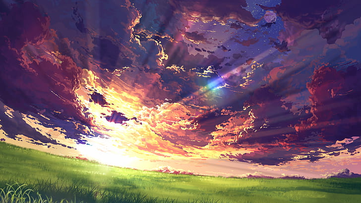 HD wallpaper: Anime, Landscape | Wallpaper Flare