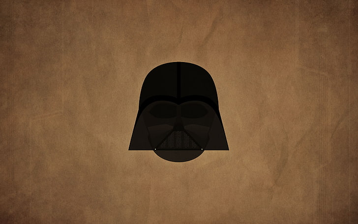 Star Wars Darth Vader illustration, no people, wall - building feature