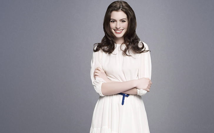 Cute Anne Hathaway, actress, celebrity, hollywood actresses, gorgeous, HD wallpaper