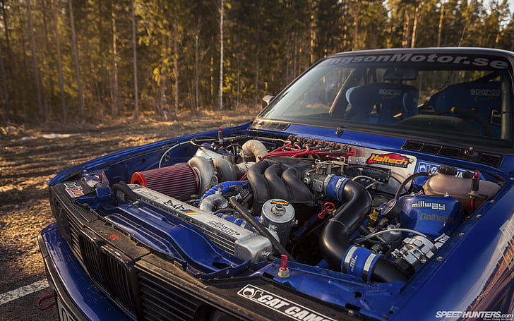 BMW Engine Turbo HD, cars, HD wallpaper