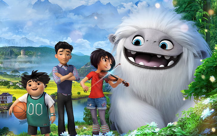 HD wallpaper: clouds, children, Yeti, Cartoon, Everest, Abominable |  Wallpaper Flare
