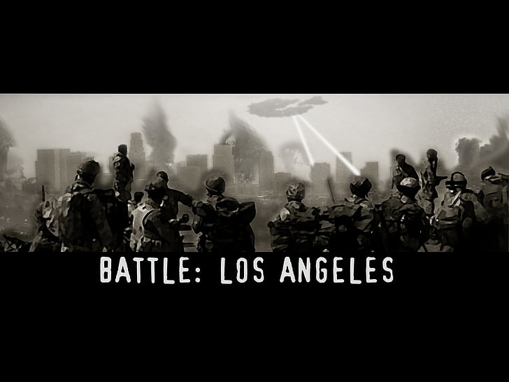 action, angeles, apocalyptic, battle, drama, los, poster, sci fi, HD wallpaper