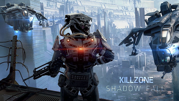Killzone Shadow Fall wallpaper, Killzone: Shadow Fall, robot, HD wallpaper