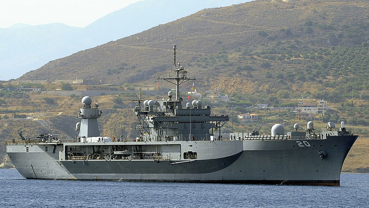 Warships, USS Mount Whitney (LCC-20), HD wallpaper