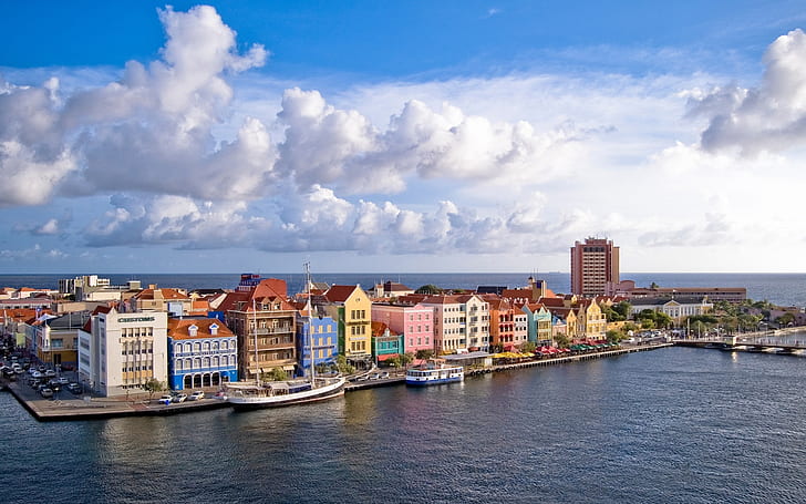 Curacao from Above, HD wallpaper