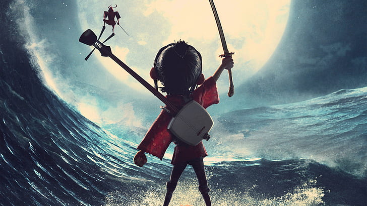 Kubo and the Two String poster, kubo and the two strings, sky